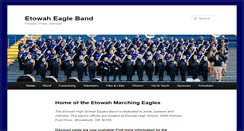 Desktop Screenshot of ehseagleband.org
